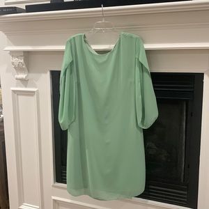 Light mint green dress